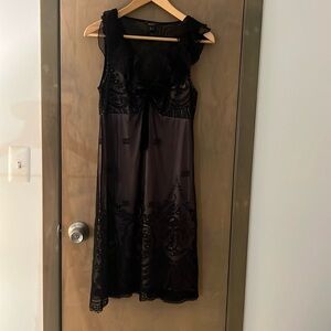 MNG Suit Black Laced Dress